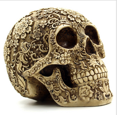 Halloween Skull Resin Ornament
