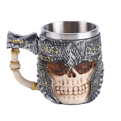 Holiday Spirit 3D Skull Mug