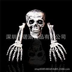 Spooky Skeleton Trio Garden Set
