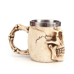 Holiday Spirit 3D Skull Mug