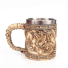 Holiday Spirit 3D Skull Mug