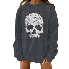 Halloween Festive Print Sweater