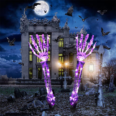 Spooky Skeleton Trio Garden Set