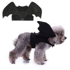 BatWing Pooch Costume - Large Halloween Party Outfit for Dogs and Cats
