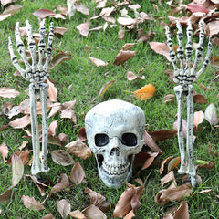Spooky Skeleton Trio Garden Set