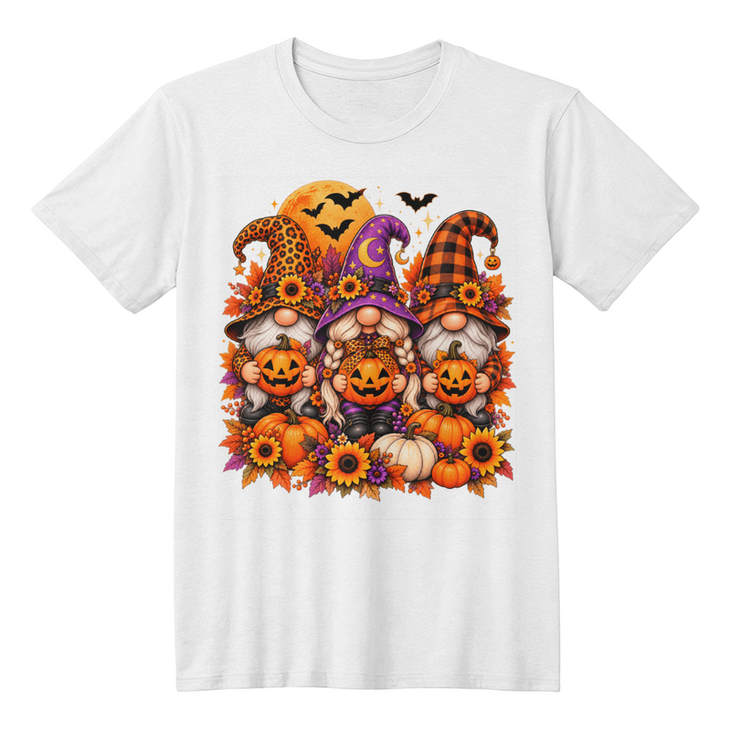 Halloween Gnome Graphic T-Shirt