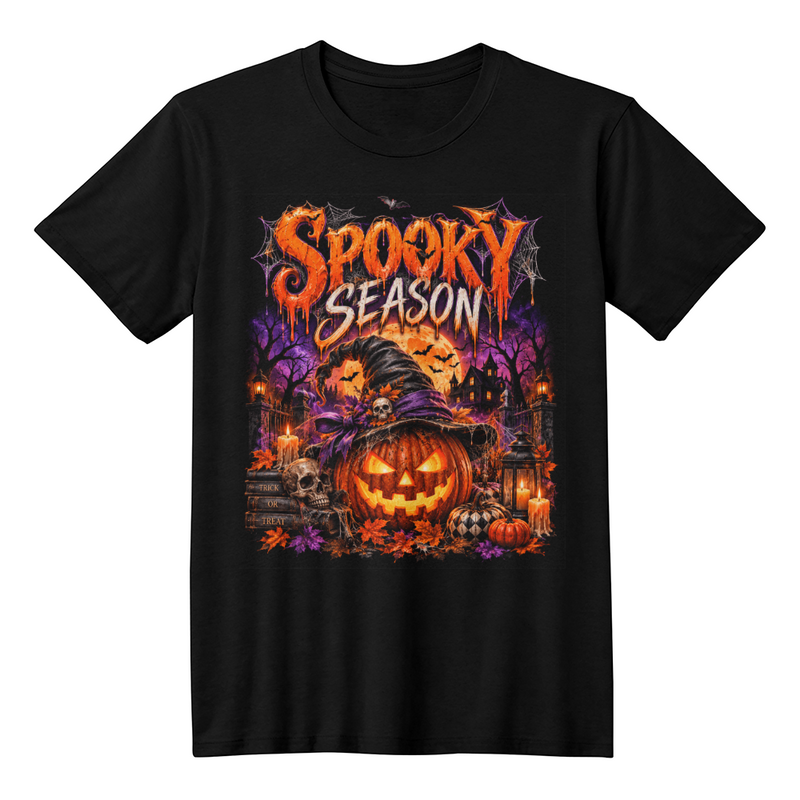 Spooky Season Graphic Halloween T-Shirt