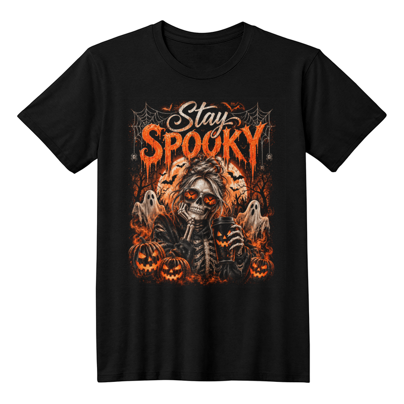 Stay Spooky Graphic Halloween T-Shirt