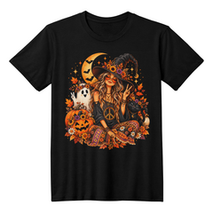 Boho Halloween Graphic T-Shirt