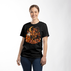Boho Halloween Graphic T-Shirt