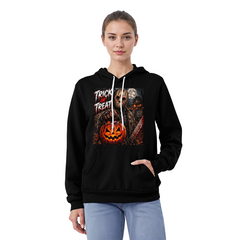 Trick or Treat Graphic Halloween Hoodie