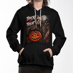 Trick or Treat Graphic Halloween Hoodie