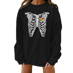 Halloween Festive Print Sweater