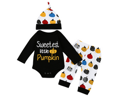 Pumpkin Patch Baby Halloween Set (3pcs)