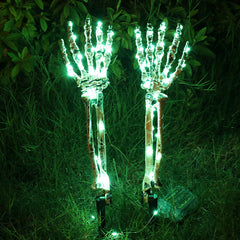 Spooky Skeleton Trio Garden Set