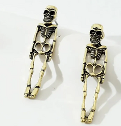 Skull Charm Earrings