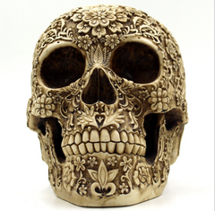 Halloween Skull Resin Ornament