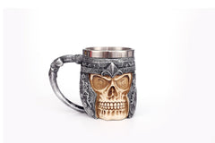 Holiday Spirit 3D Skull Mug