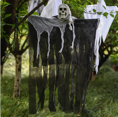 Creepy Hanging Skull Ghost for Halloween Decoration