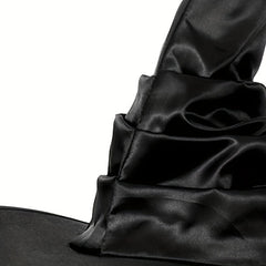 Enchanted Purple Witch Hat with Bat Motif