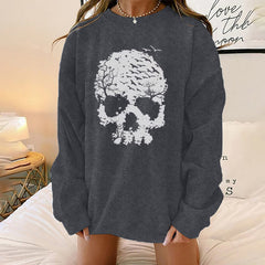 Halloween Festive Print Sweater