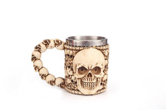 Holiday Spirit 3D Skull Mug